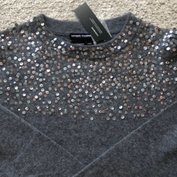 Hudson’s Bay Cashmere Crewneck Sweater.NWT. - Picture 4 of 4